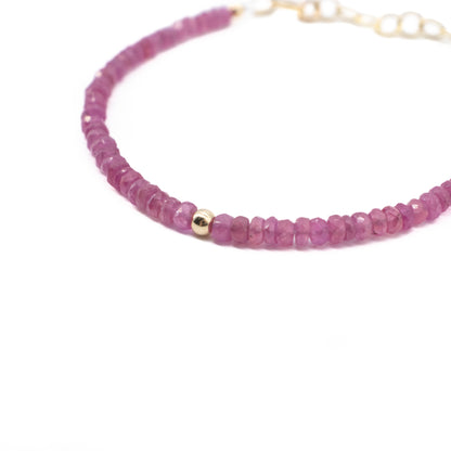 Emerald Bead Bracelet