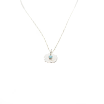 Pansy Pendant Light Blue
