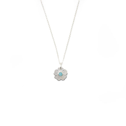 Pansy Pendant Light Blue