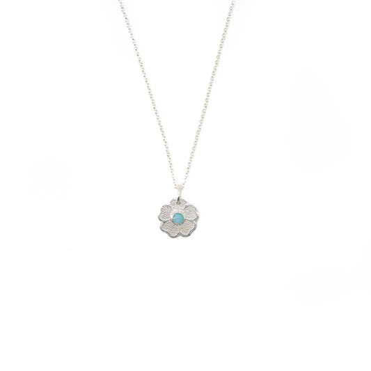 Pansy Pendant Light Blue