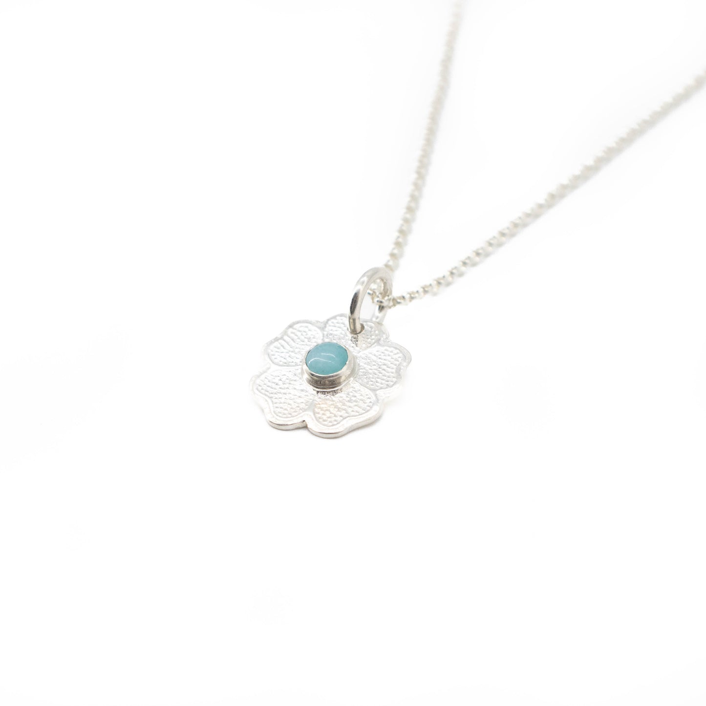 Pansy Pendant Light Blue