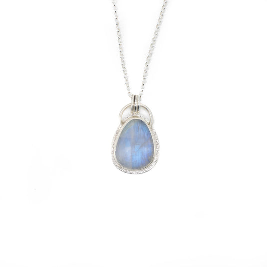 Rainbow Moonstone Pendant