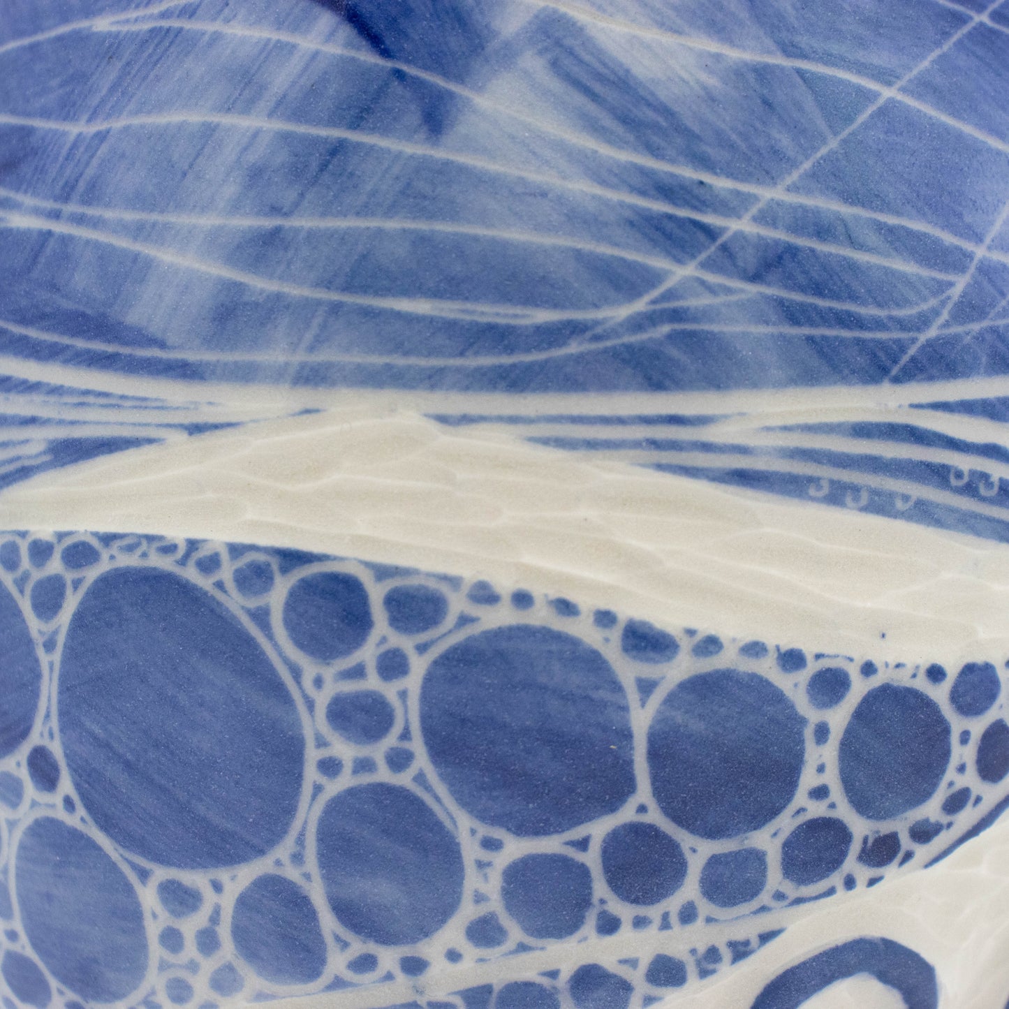 "Moon over the Salish Sea" lg Vase
