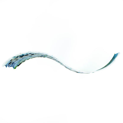 "Luminous" Fused Glass Wave