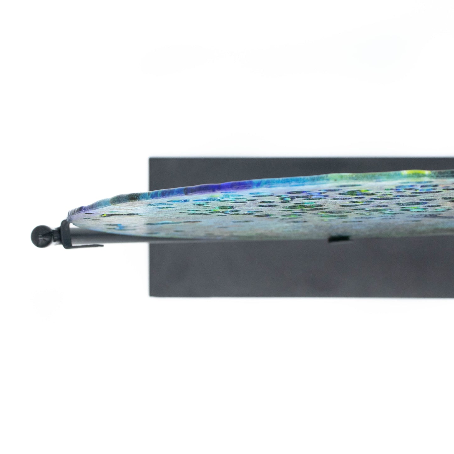 "Ocean Memory" Fused Glass Mandela