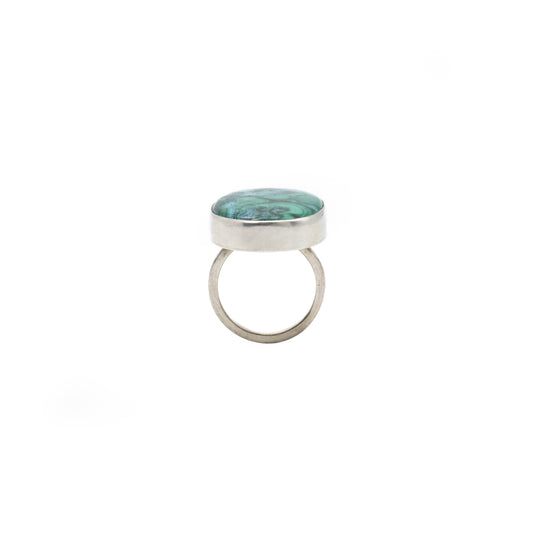 Malacolla & Silver Statement Ring