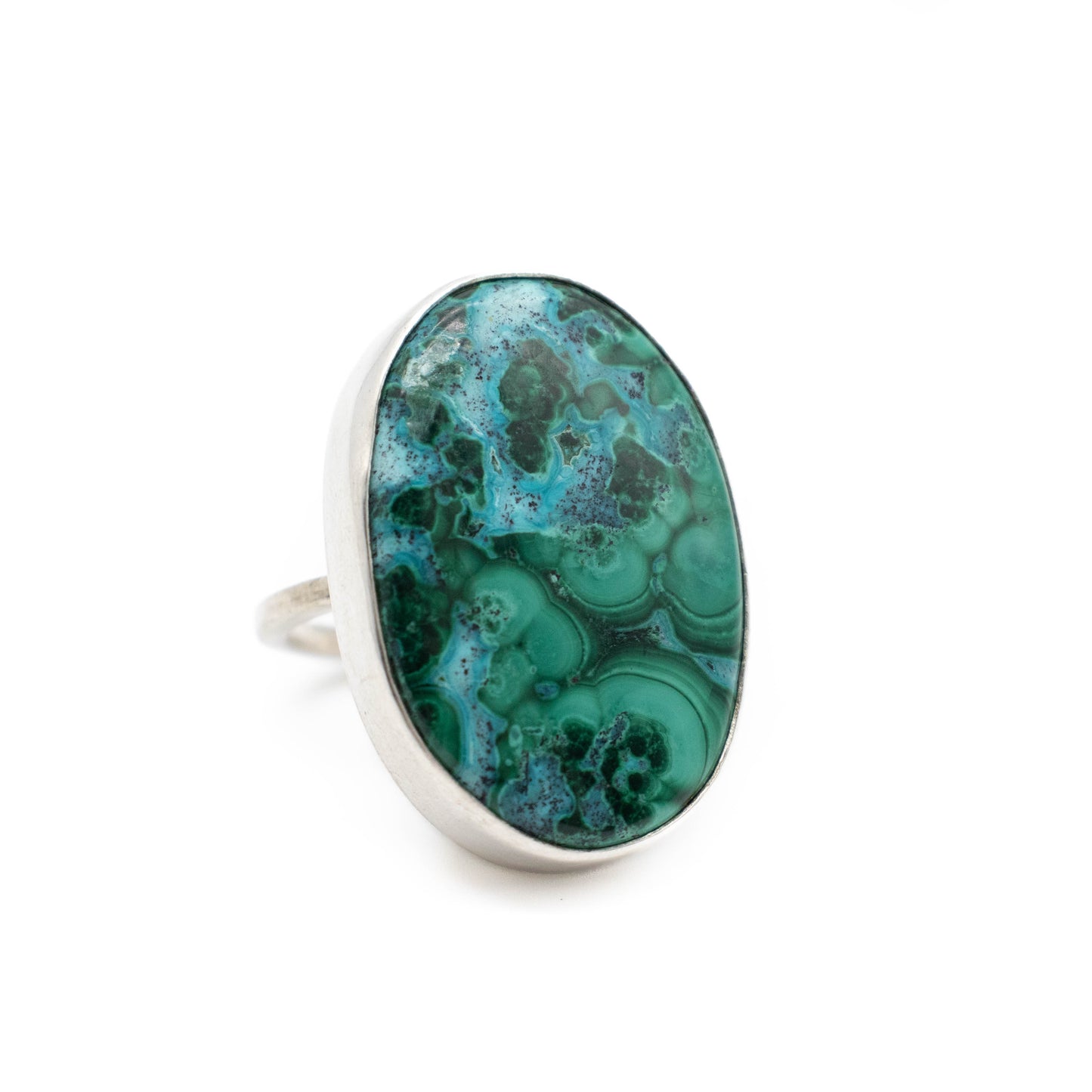 Malacolla & Silver Statement Ring
