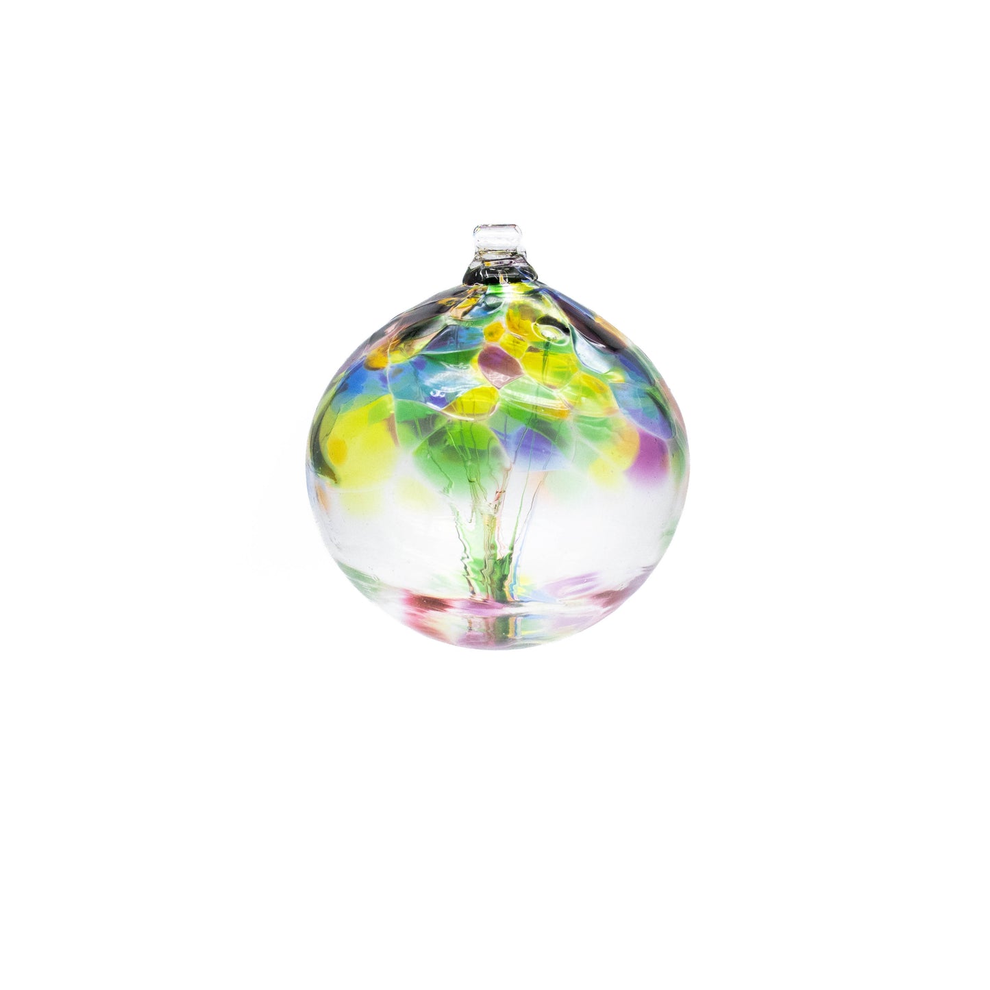 Small Blown Glass Tree ornament