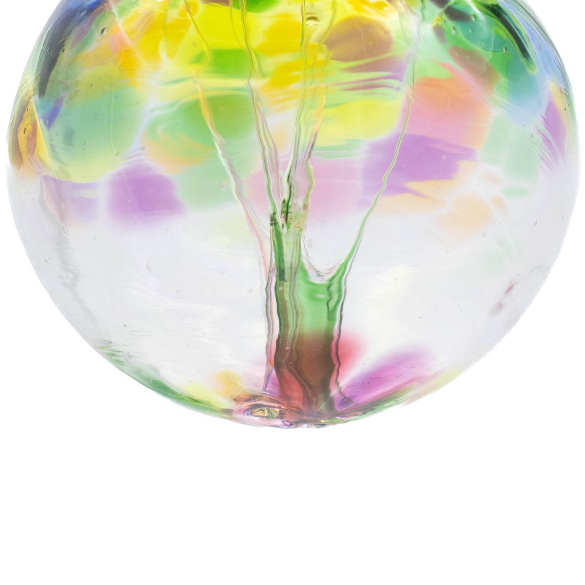 Small Blown Glass Tree ornament