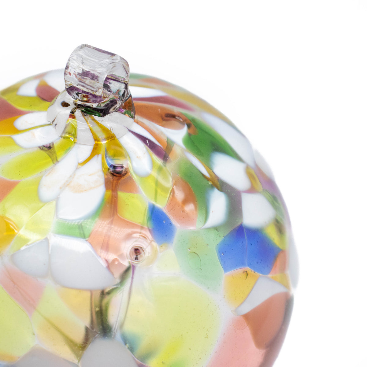 Small Blown Glass Tree ornament