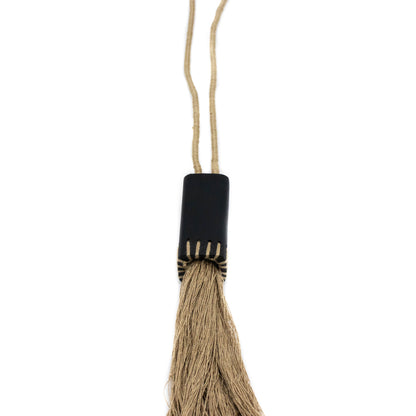 Wood  & Silk Tassels