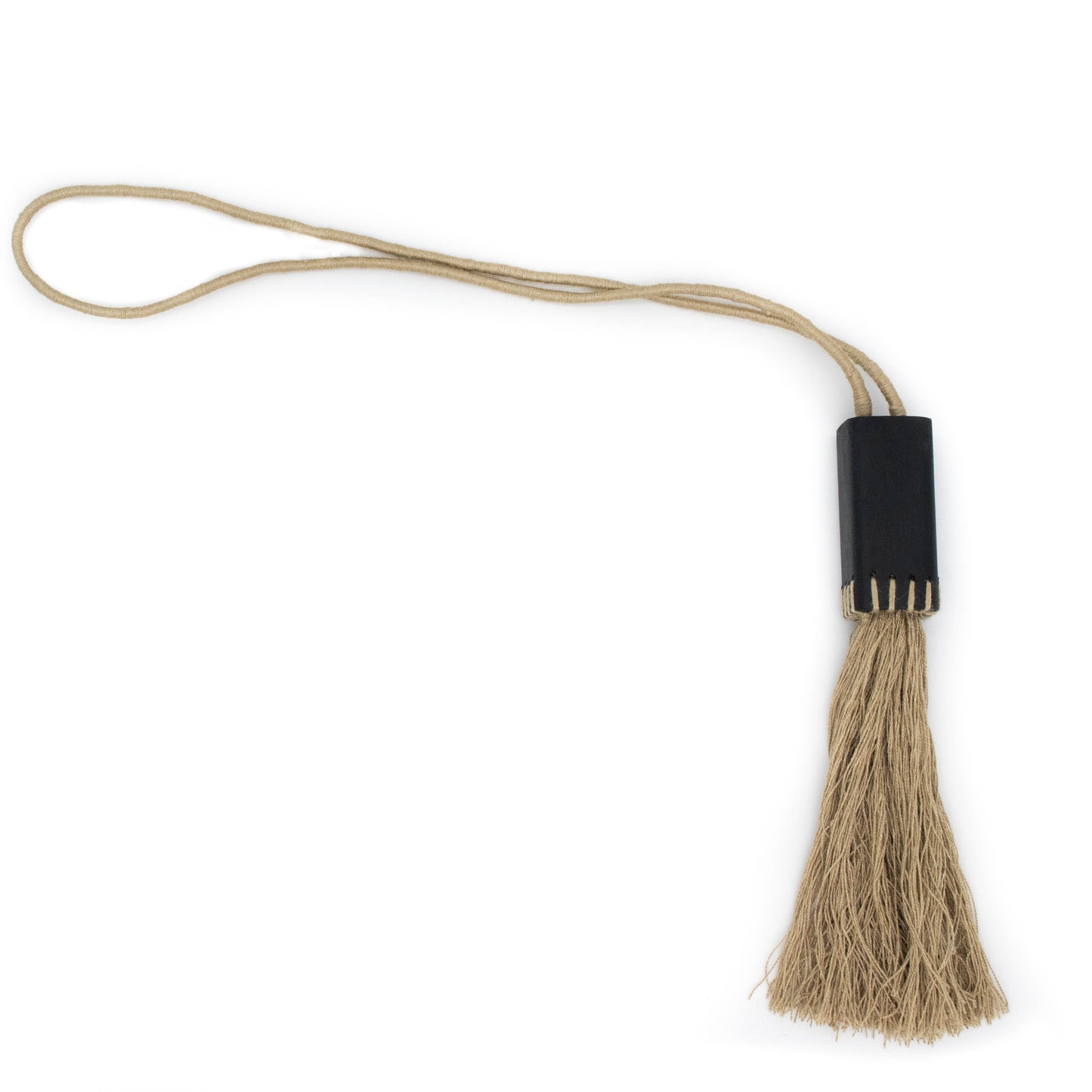 Wood  & Silk Tassels