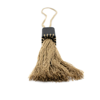 Wood  & Silk Tassels