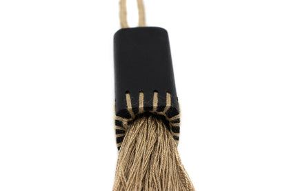 Wood  & Silk Tassels