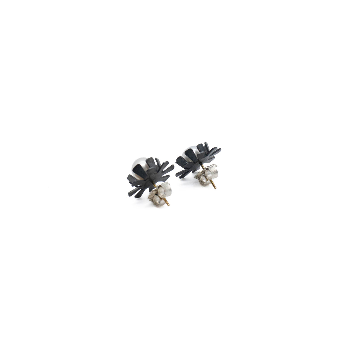 Floded Flower Stud