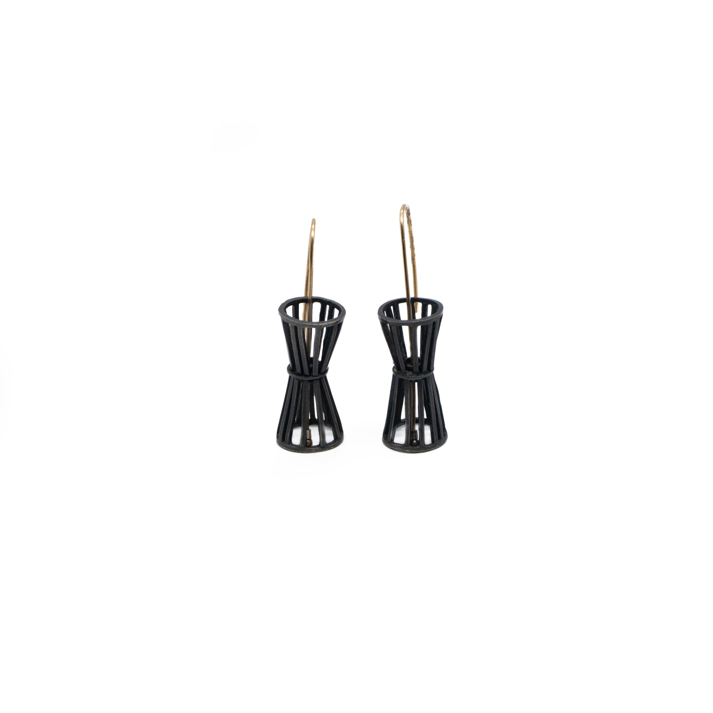 Weir Basket Drop Earring