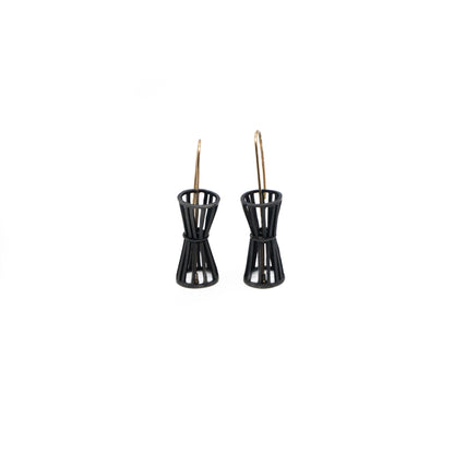Weir Basket Drop Earring