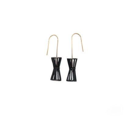 Weir Basket Drop Earring