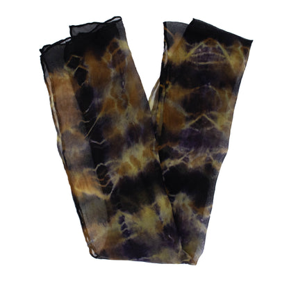 Japanese Maple And Logwood Silk Organza Scarves