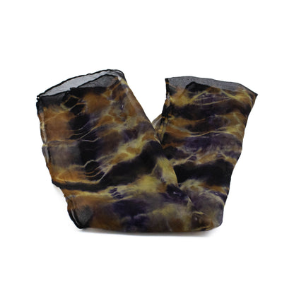 Japanese Maple And Logwood Silk Organza Scarves
