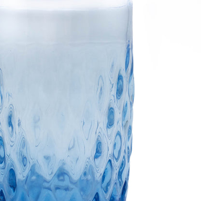 Blue Gem Glass Cups