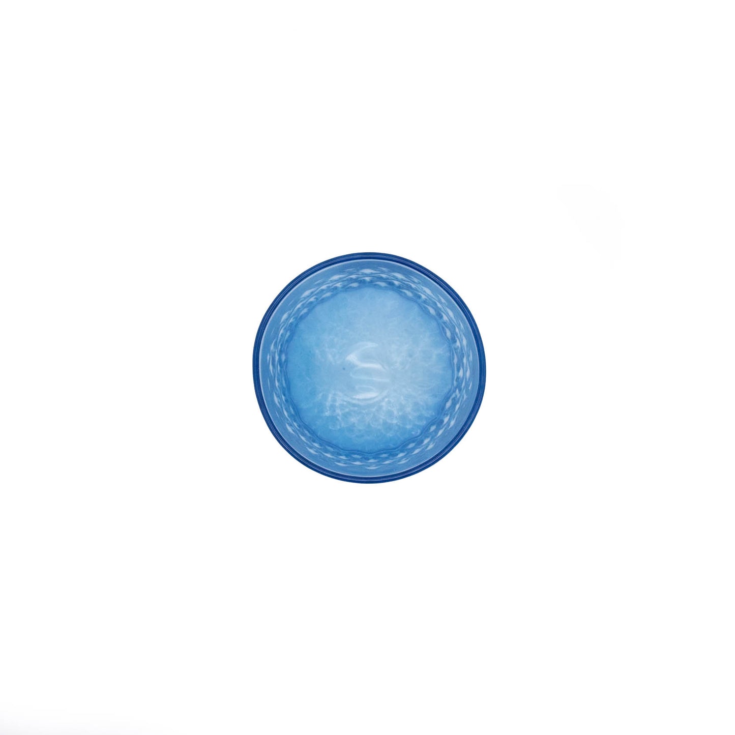 Blue Gem Glass Cups
