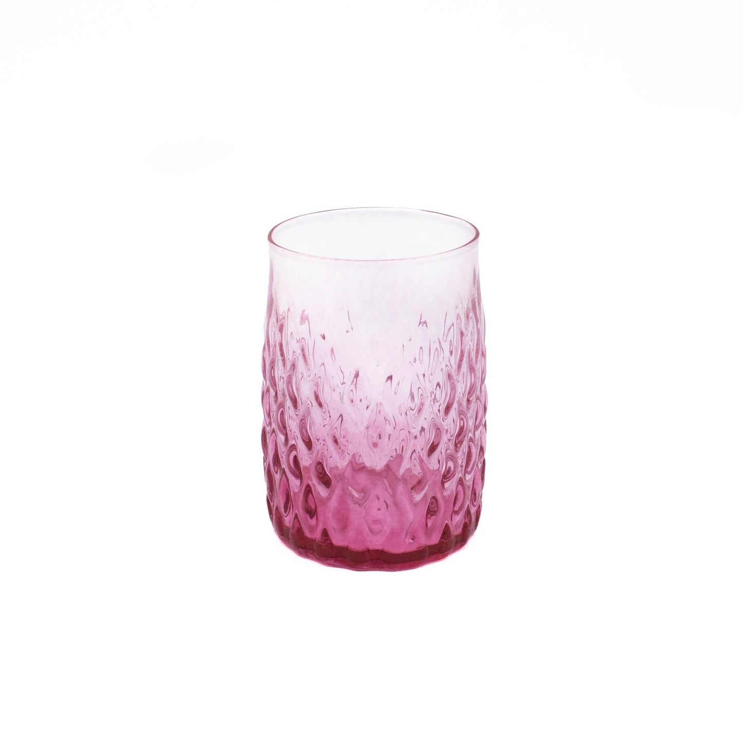 Pink Gem Glass Cup