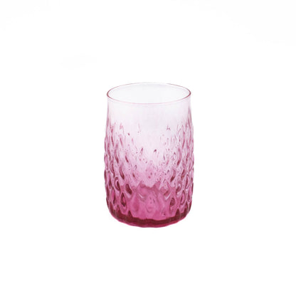 Pink Gem Glass Cup