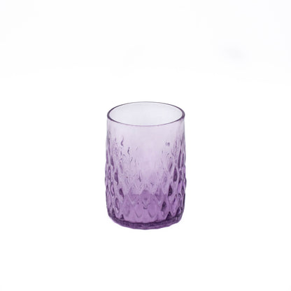Purple Gem Glass Cup