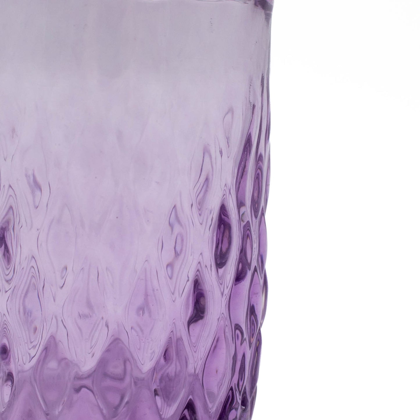 Purple Gem Glass Cup