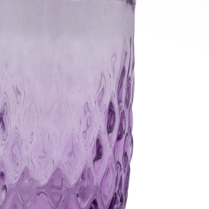 Purple Gem Glass Cup