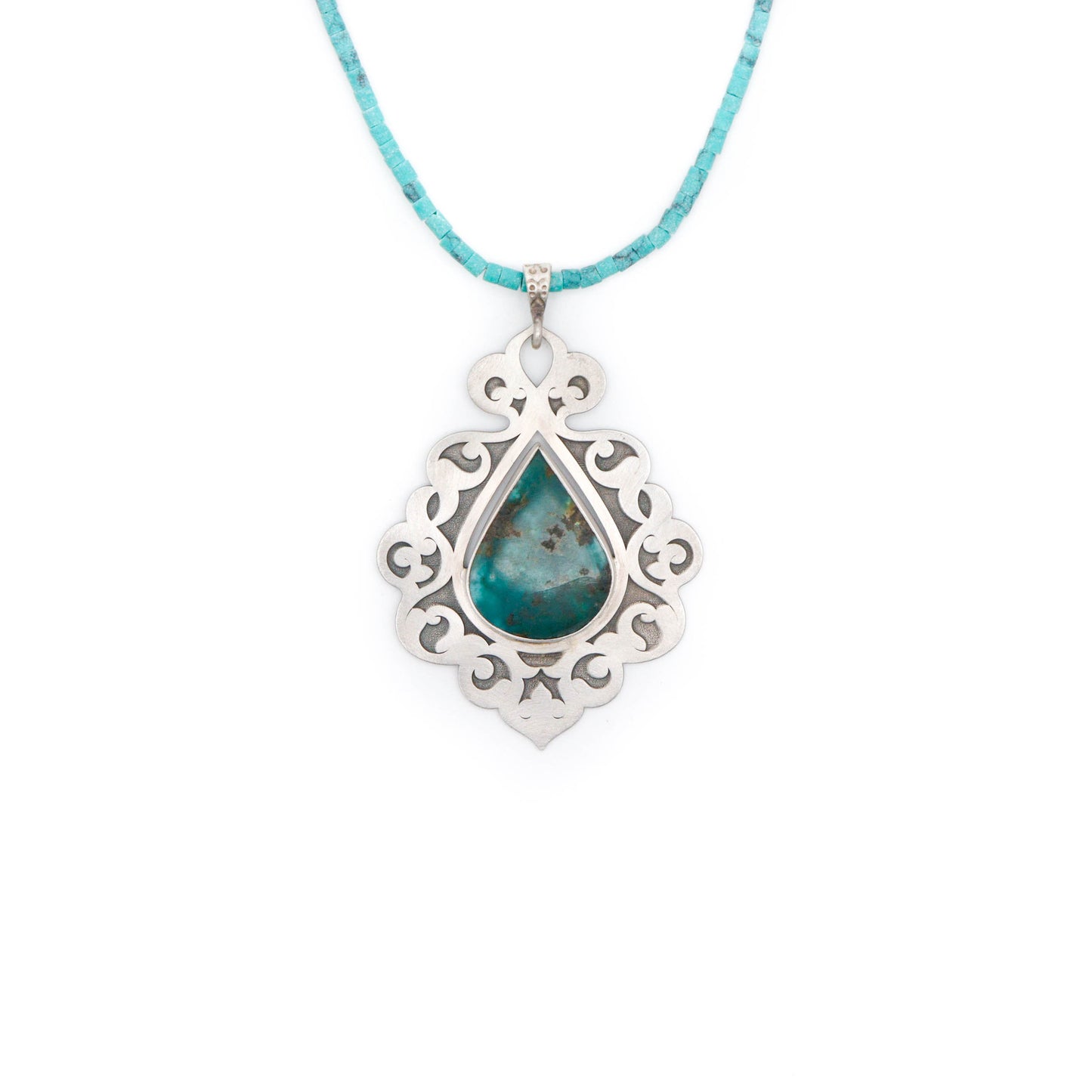 Turquoise Stone Necklace