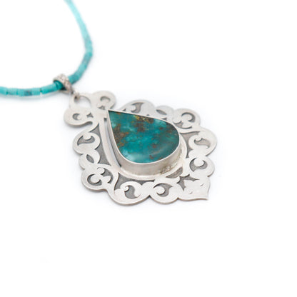 Turquoise Stone Necklace