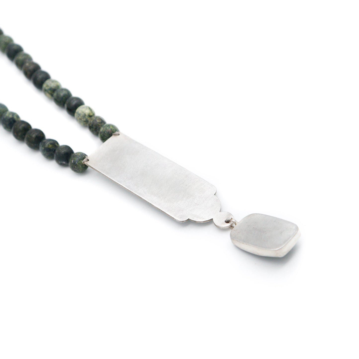Jasper Beads and Canadian Jade Stone Necklace
