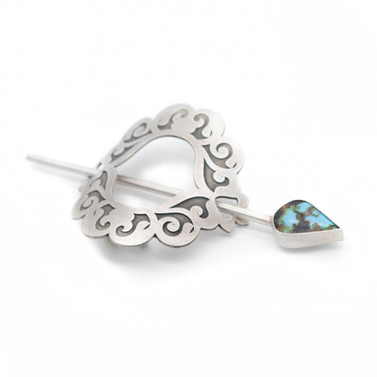 Turquoise Hair Stone