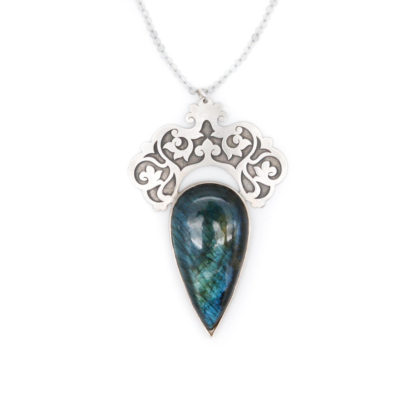 Labradorite Stone Necklace
