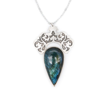 Labradorite Stone Necklace