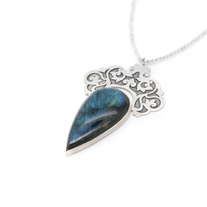 Labradorite Stone Necklace