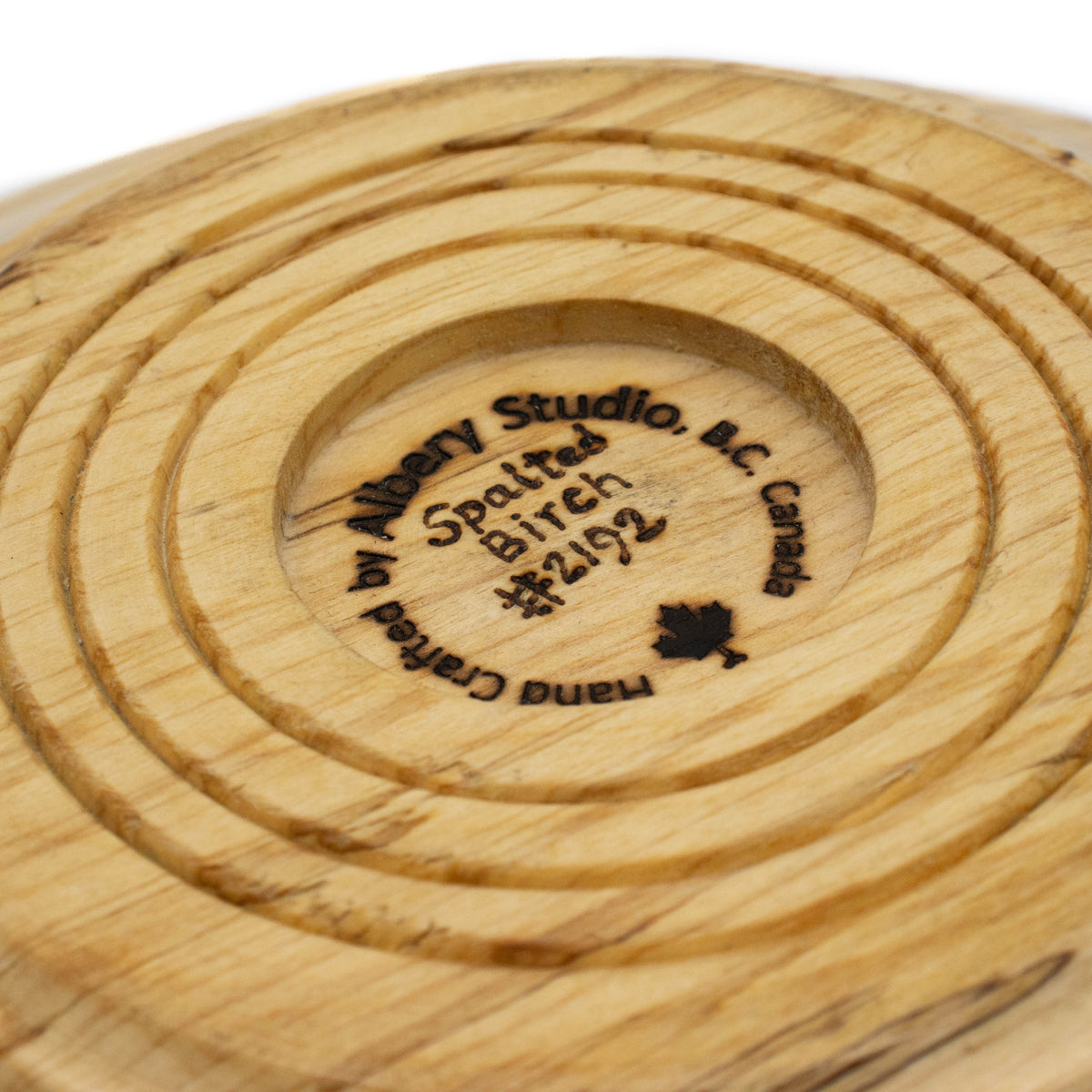 Spalted Birch Dish