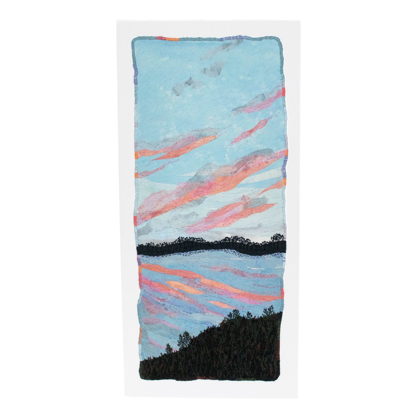 "Pitt Polder, July Evening" Embroidery