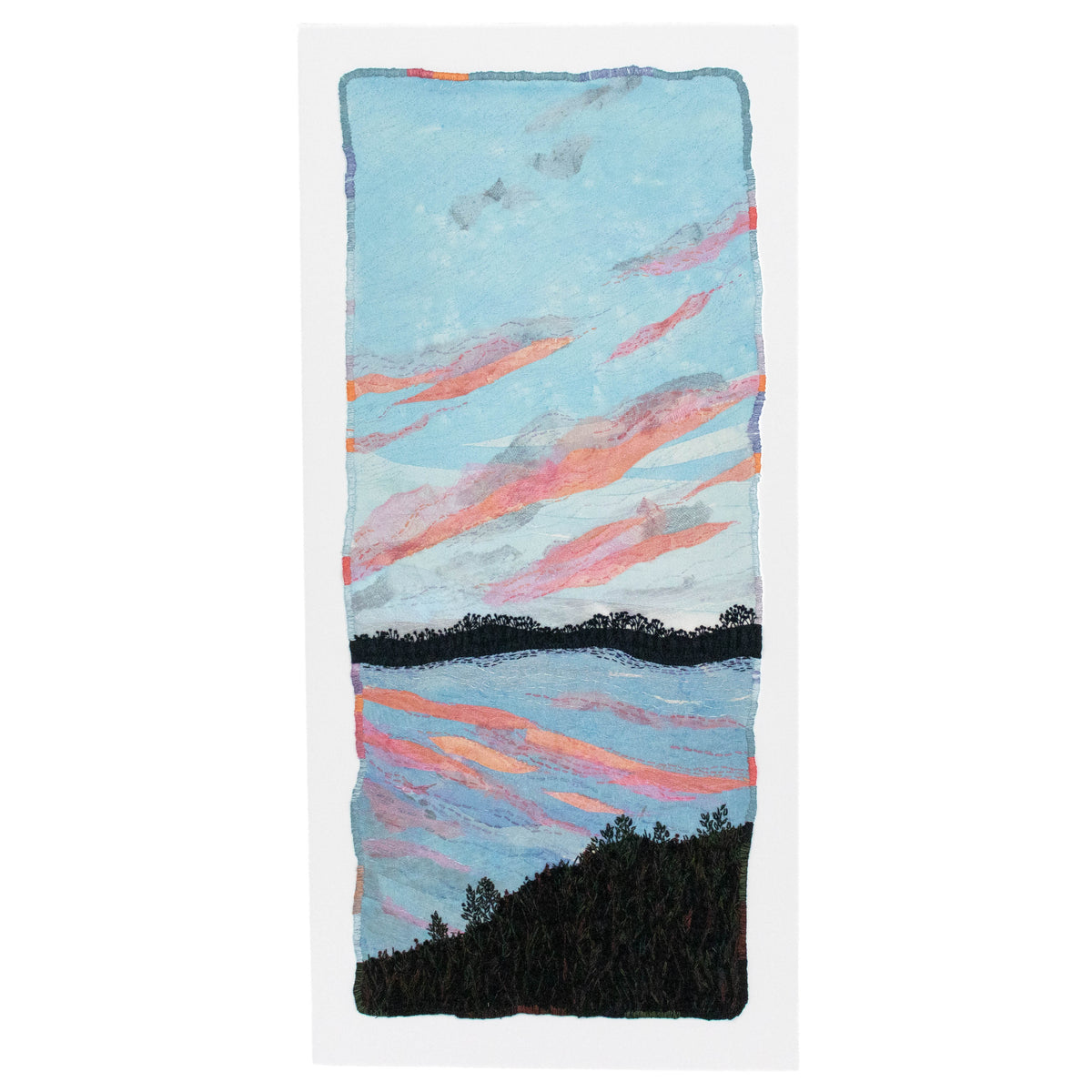 "Pitt Polder, July Evening" Embroidery