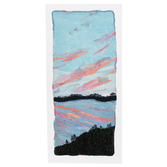 "Pitt Polder, July Evening" Embroidery