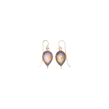 Silver Lilac Earrings