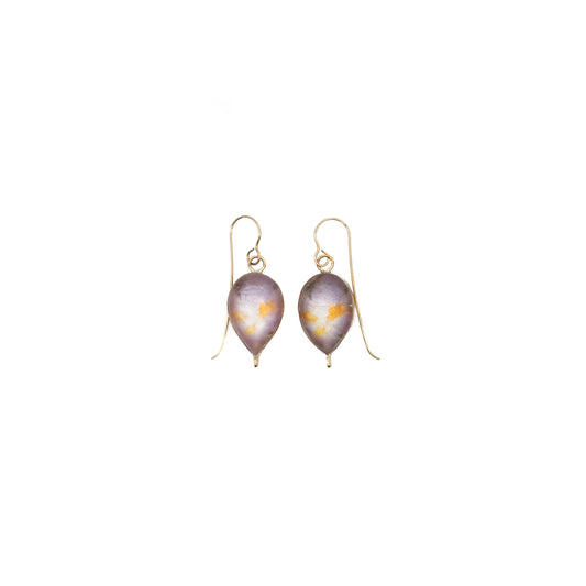 Silver Lilac Earrings