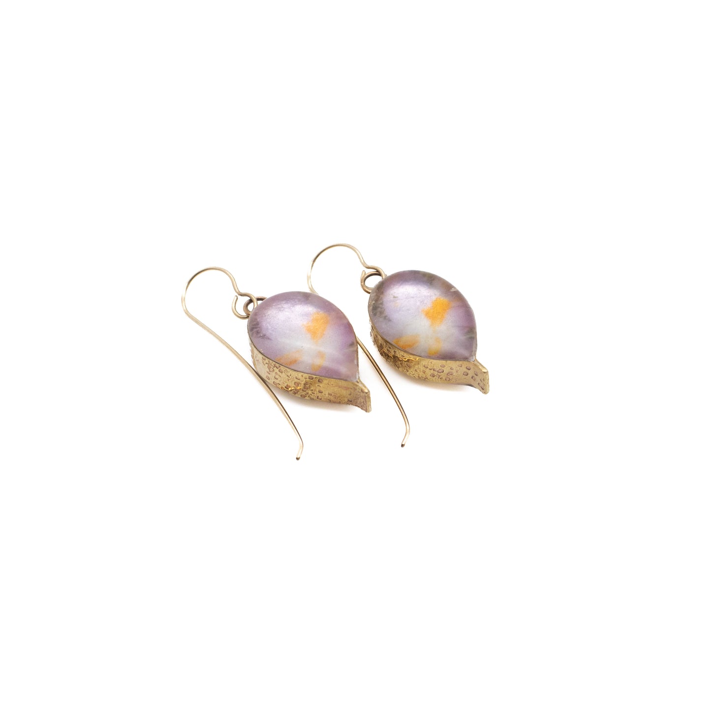 Silver Lilac Earrings