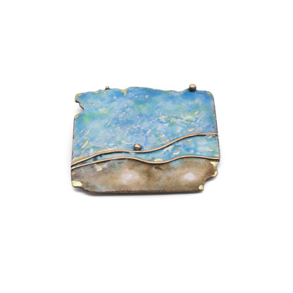 Sea &  Sky Brooch