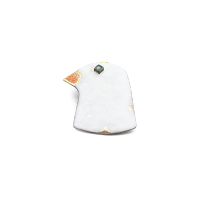 White Bird Brooch