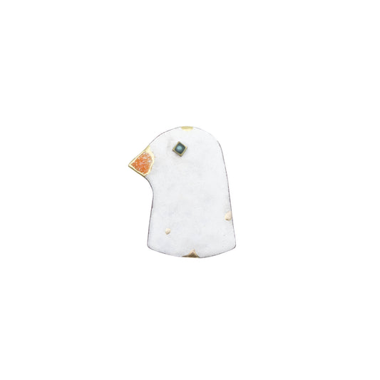 White Bird Brooch