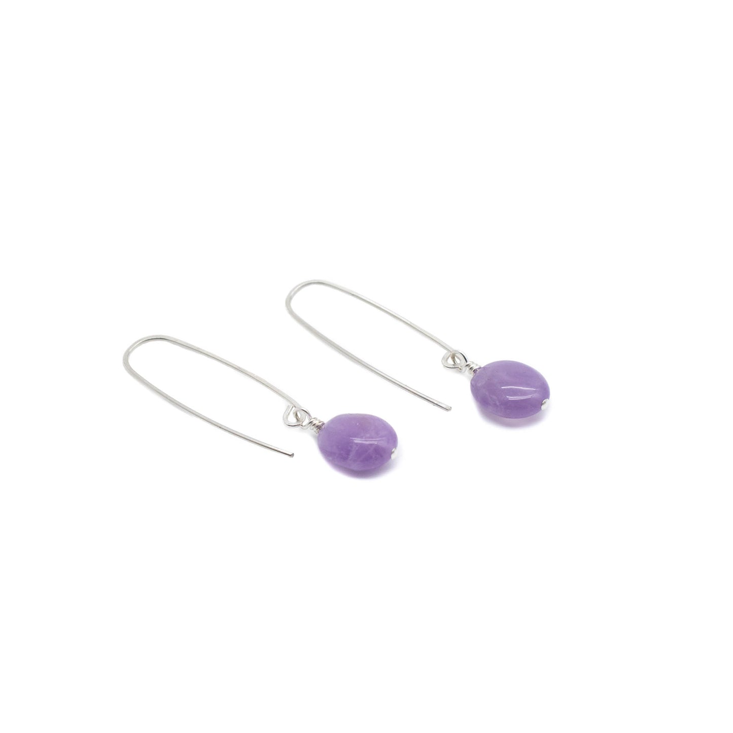 Gemstone Drop Earrings