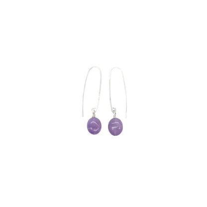 Gemstone Drop Earrings
